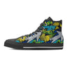 Abstract Graffiti Print Men's High Top Shoes-grizzshop
