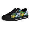 Abstract Graffiti Print Men's Low Top Shoes-grizzshop