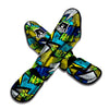 Abstract Graffiti Print Muay Thai Shin Guard-grizzshop