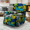 Abstract Graffiti Print Recliner Cover-grizzshop