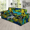 Abstract Graffiti Print Sofa Cover-grizzshop