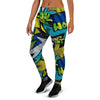 Abstract Graffiti Print Women's Joggers-grizzshop