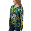 Abstract Graffiti Print Women's Sweatshirt-grizzshop