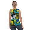 Abstract Graffiti Print Women's Tank Top-grizzshop