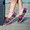 Abstract Graffiti Wow Print Canvas Shoes-grizzshop