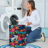 Abstract Graffiti Wow Print Laundry Basket-grizzshop