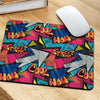 Abstract Graffiti Wow Print Mouse Pad-grizzshop