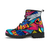 Abstract Graffiti Wow Print Women's Boots-grizzshop