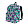 Abstract Hawaiian Pineapple Print Backpack-grizzshop