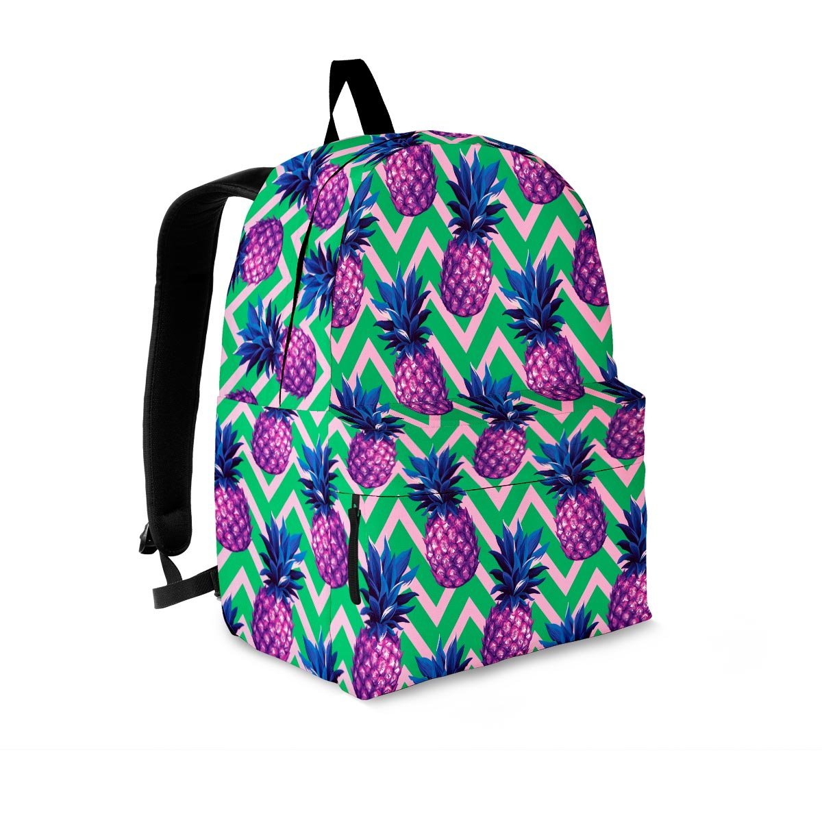 Abstract Hawaiian Pineapple Print Backpack-grizzshop