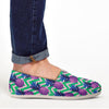 Abstract Hawaiian Pineapple Print Canvas Shoes-grizzshop