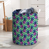 Abstract Hawaiian Pineapple Print Laundry Basket-grizzshop