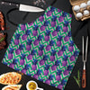 Abstract Hawaiian Pineapple Print Men's Apron-grizzshop