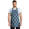 Abstract Hawaiian Pineapple Print Men's Apron-grizzshop