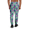 Abstract Hawaiian Pineapple Print Men's Joggers-grizzshop