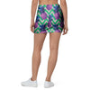 Abstract Hawaiian Pineapple Print Mini Skirt-grizzshop