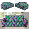 Abstract Hawaiian Pineapple Print Sofa Cover-grizzshop