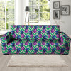 Abstract Hawaiian Pineapple Print Sofa Cover-grizzshop