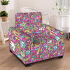 Abstract Hippie Armchair Cover-grizzshop