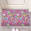 Abstract Hippie Door Mat-grizzshop