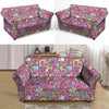 Abstract Hippie Loveseat Cover-grizzshop