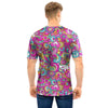 Abstract Hippie Men T Shirt-grizzshop