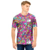 Abstract Hippie Men T Shirt-grizzshop