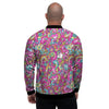 Abstract Hippie Men's Bomber Jacket-grizzshop