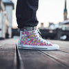 Abstract Hippie Men's High Top Shoes-grizzshop