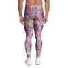 Abstract Hippie Men's Leggings-grizzshop