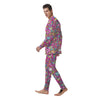 Abstract Hippie Men's Pajamas-grizzshop