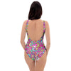 Abstract Hippie One Piece Swimsuite-grizzshop