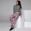 Abstract Hippie Women's Joggers-grizzshop