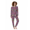 Abstract Hippie Women's Pajamas-grizzshop