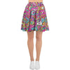 Abstract Hippie Women's Skirt-grizzshop