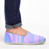 Abstract Holographic Canvas Shoes-grizzshop