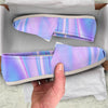 Abstract Holographic Canvas Shoes-grizzshop