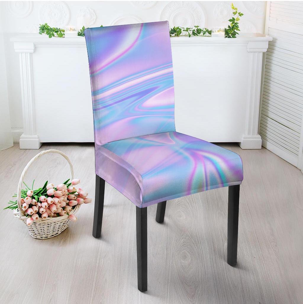 Abstract Holographic Chair Cover-grizzshop