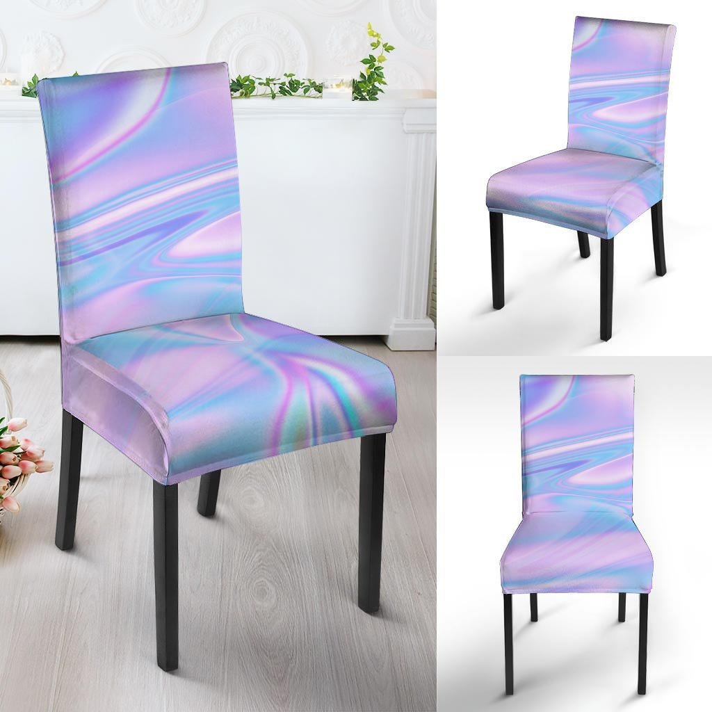 Abstract Holographic Chair Cover-grizzshop