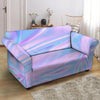 Abstract Holographic Loveseat Cover-grizzshop