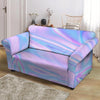 Abstract Holographic Loveseat Cover-grizzshop