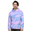 Abstract Holographic Men's Hoodie-grizzshop