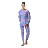 Abstract Holographic Men's Pajamas-grizzshop