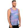 Abstract Holographic Men's Tank Tops-grizzshop