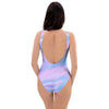 Abstract Holographic One Piece Swimsuite-grizzshop