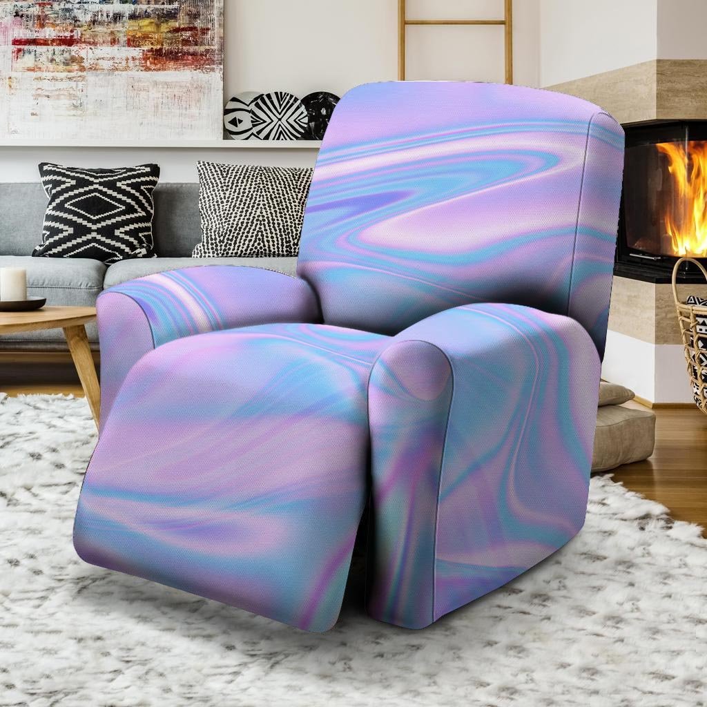 Abstract Holographic Recliner Cover-grizzshop