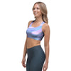 Abstract Holographic Sports Bra-grizzshop