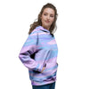 Abstract Holographic Women's Hoodie-grizzshop