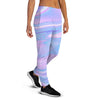 Abstract Holographic Women's Joggers-grizzshop