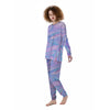 Abstract Holographic Women's Pajamas-grizzshop